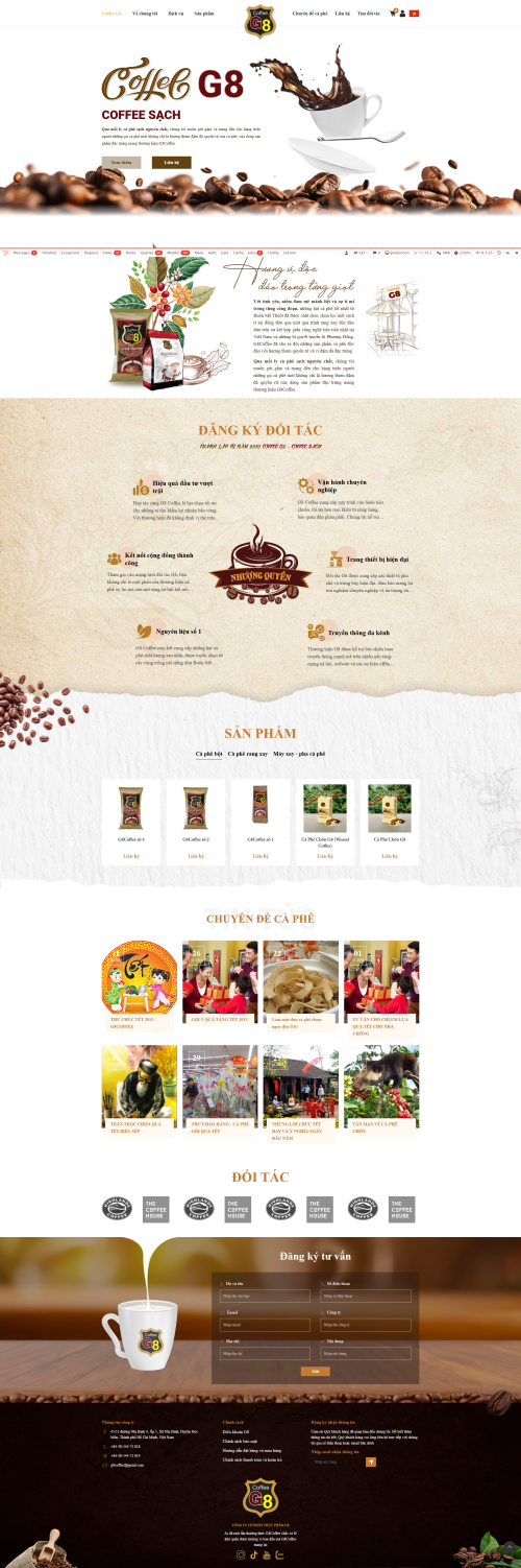 Thương Hiệu G8 Coffee